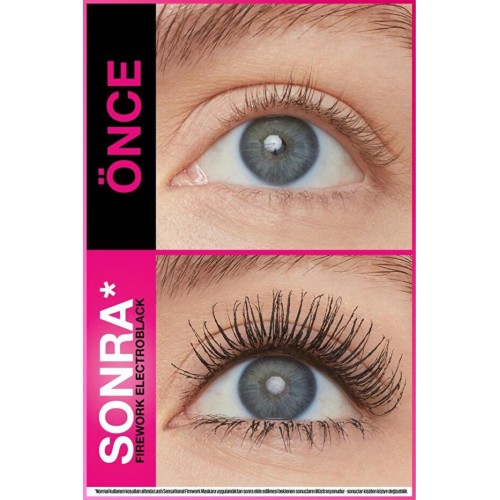 Maybelline New York Lash Sensational Firework Electroblack Maskara