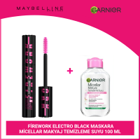 Maybelline New York Lash Sensational Maskara ve Garnier Micellar Su 100 ml
