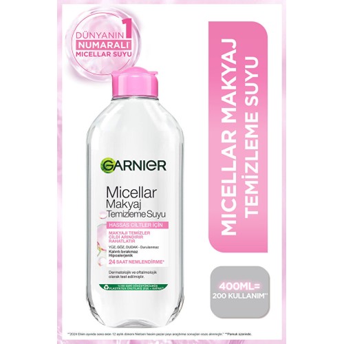 Maybelline New York Lash Sensational Maskara ve Garnier Micellar Su 400 ml