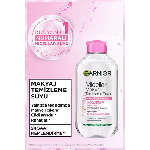 Maybelline New York Lash Sensational Maskara ve Garnier Micellar Su 400 ml