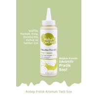 Melwiss Chocolate Antep Fıstık Aromalı Tatlı Sos 330 gr