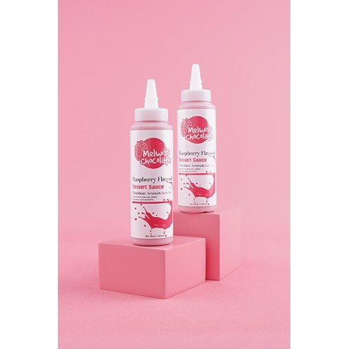 Melwiss Chocolate Frambuaz Aromalı Tatlı Sos 330 gr Waffle Krep Pankek Melwiss Chocolate Frambuaz Aromalı Tatlı Sos 330 gr Waffle Krep Pankek