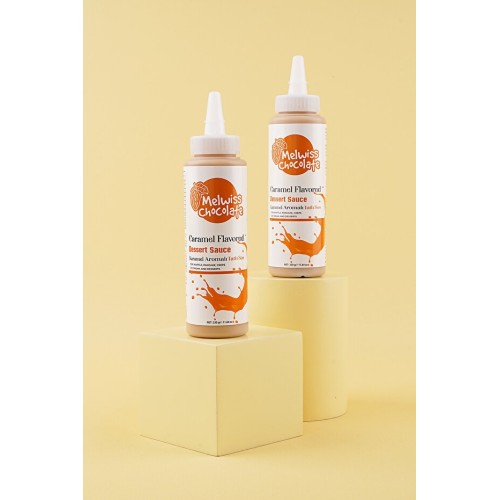Melwiss Chocolate Karamel Aromalı Tatlı Sos 330 gr Waffle Krep Pankek Melwiss Chocolate Karamel Aromalı Tatlı Sos 330 gr Waffle Krep Pankek