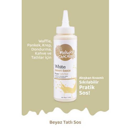 Melwiss Chocolate Tatlı Sos karma Paket 330 gr x 6 Adet