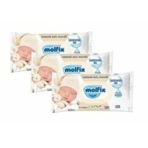 Molfix İzotonik Islak Mendil Yenidoğan Avantaj 50x3 Adet (150 Yaprak)