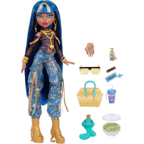 Monster High Ana Karakter Bebekler Pantolonlu Cleo Denile Jhk32
