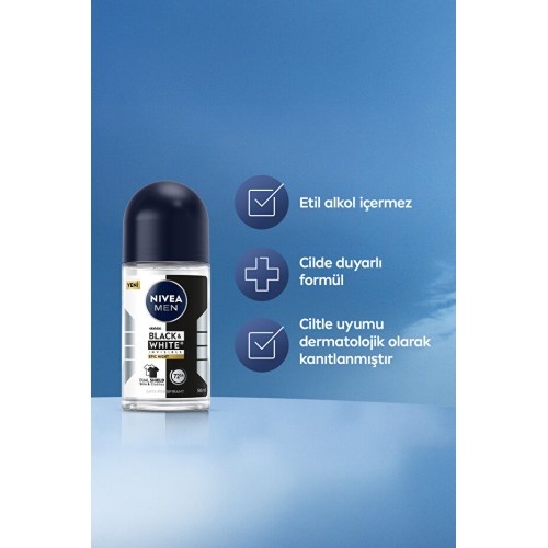 Nivea Men Black & White Epic Night Roll-on Deodorant 50 ml Nivea Men Black & White Epic Night Roll-on Deodorant 50 ml