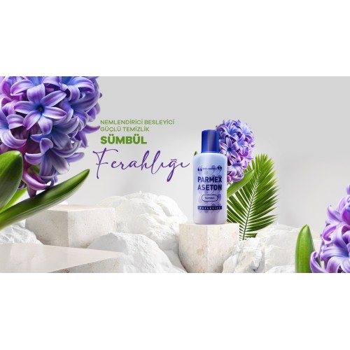 Parmex Sümbül Kokulu Aseton 125 ml Parmex Sümbül Kokulu Aseton 125 ml