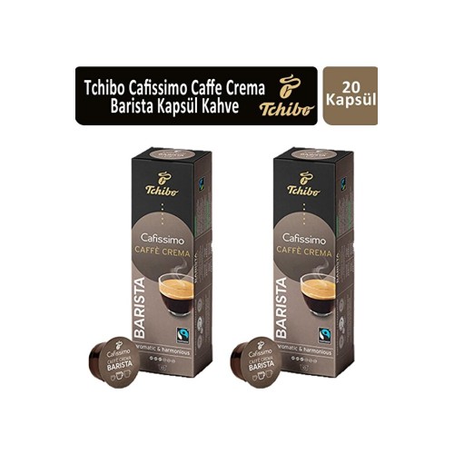 Tchibo Barista Caffe Crema Kapsül Kahve 10 Adet x 2 Adet