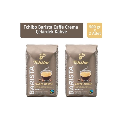 Tchibo Barista Crema Çekirdek Kahve 500 gr x 2 Adet Tchibo Barista Crema Çekirdek Kahve 500 gr x 2 Adet