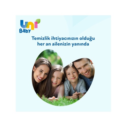Uni Baby Aile Islak Mendil 90 lı x 12 Adet (1080 Yaprak) Uni Baby Aile Islak Mendil 90 lı x 12 Adet (1080 Yaprak)
