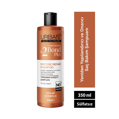 Urban Care No.2 Bond Plex Restore Repair Şampuan 350 ml Urban Care No.2 Bond Plex Restore Repair Şampuan 350 ml