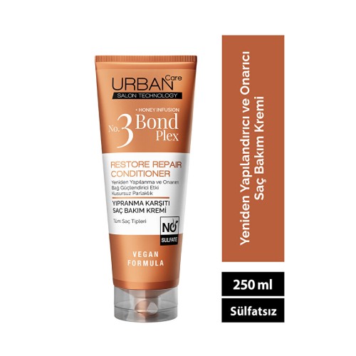 Urban Care No.3 Bond Plex Restore Repair Saç Bakım Kremi 250 ml