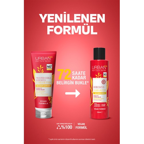 Urban Care Twisted Curls Hibiscus Saç Kremi 250 ml