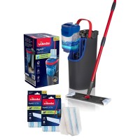 Vileda H2Pro Kirli ve Temiz Suyu Ayıran Temizlik Seti + 2 Yedek Mop
