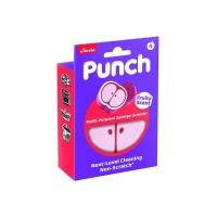 Vileda Punch Elma Kokulu Çizmez Sünger Çok Yönlü Mutfak-Banyo