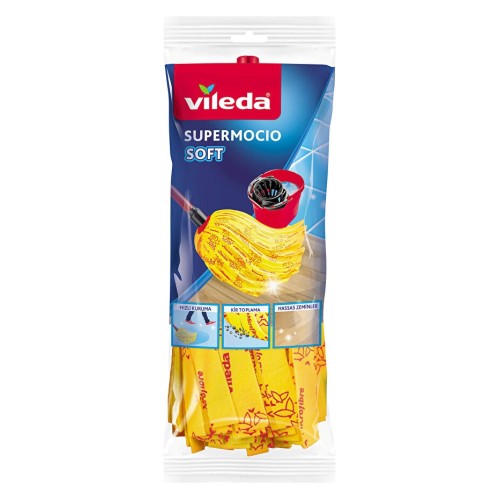 Vileda SuperMocio %30 Mikrofiber Paspas Yedek Vileda SuperMocio %30 Mikrofiber Paspas Yedek