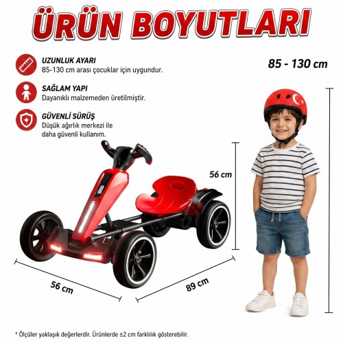 UJ Toys Go-Kart 12 V Akülü Araba