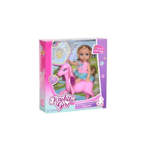 Birlik Oyuncak Ponyli Tatlı Kalpli Bebek BLD237