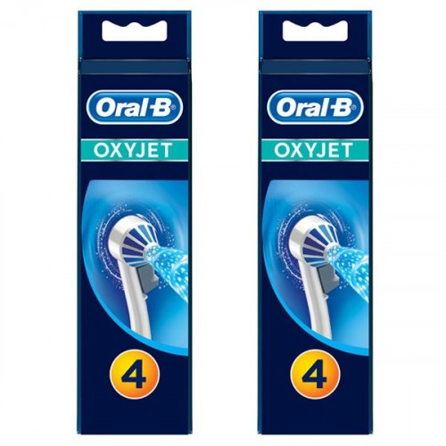 Oral-B Ağız Duşu Yedek Başlığı Oxyjet 4 lu x 2 Adet