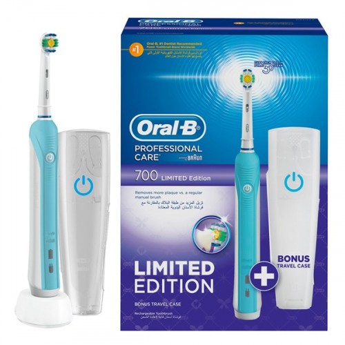 Oral-B D16 Pro-Care 700 Şarjlı Diş Fırçası (Seyahat Kabı Hediye)