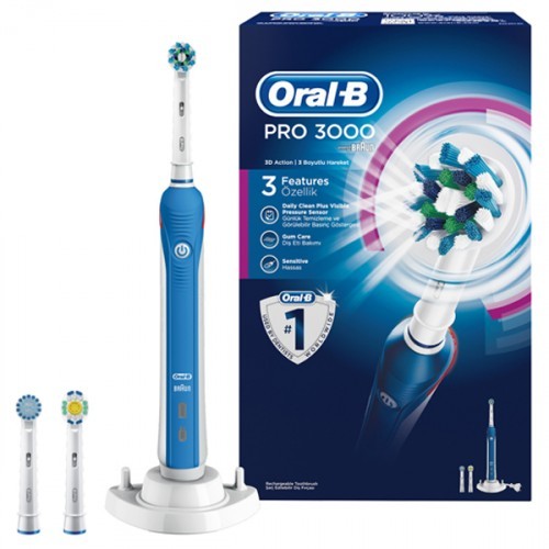 Oral-B D20 Pro-Care 3000 Şarj Edilebilir Diş Fırçası 