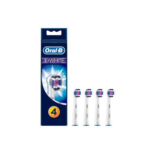 Oral-B Diş Fırçası Yedek Başlığı 3D White 4 lü