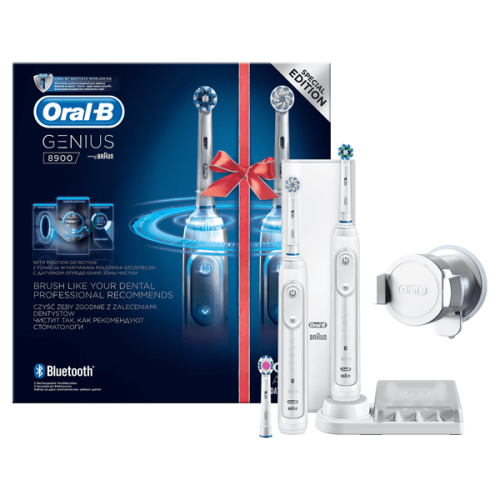 Oral-B Genius Pro 8900 Şarj Edilebilir Diş Fırçası 2'li Avantaj Paketi