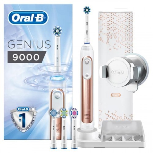 Oral-B Genius Rose Gold Pro 9000 Şarj Edilebilir Diş Fırçası