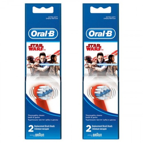 Oral-B Stages Çocuklar İçin Diş Fırçası Yedek Başlığı Star Wars 2 li x 2 Adet