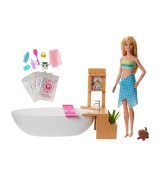 Barbie Wellness - Barbie nin Spa Günü Oyun Seti GJN32