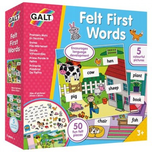 Galt Felt First Words 3 Yaş+