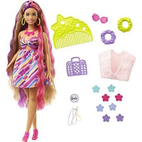 Barbie Upuzun Muhteşem Saçlı Bebekler HCM87-HCM89