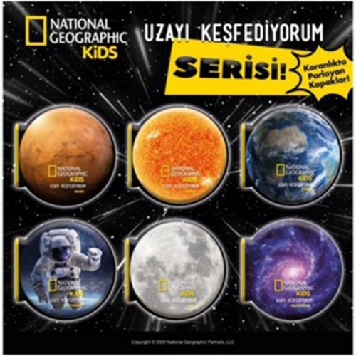 National Geographic Kids Uzayı Keşfediyorum Mini Set (6 Kitap) - Kolektif