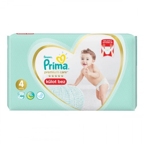 Prima Külot Bebek Bezi Premium Care 4 Beden 44 lü