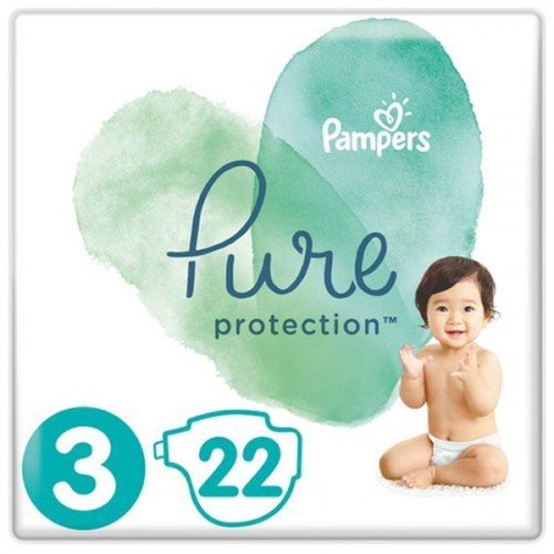 Prima Pampers Pure Bebek Bezi 3 Beden 22 li