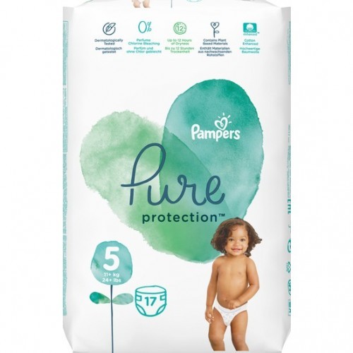 Prima Pampers Pure Bebek Bezi 5 Beden 17 li