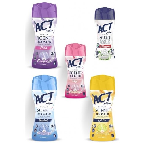 By Act Çamaşır Parfümü İstanbul-Belin-Tokyo-Paris-Moscow 210grx 5 Adet