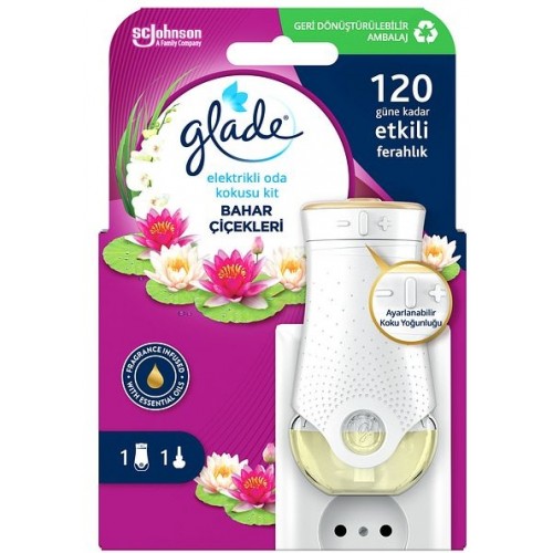 Glade Elektrikli Oda Kokusu Kit Bahar Çiçekleri