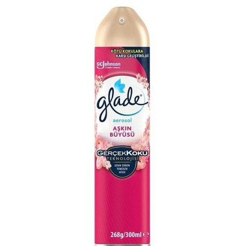 Glade Hava Temizleyici Aerosol Oda Kokusu Sprey Aşkın Büyüsü 300 ml