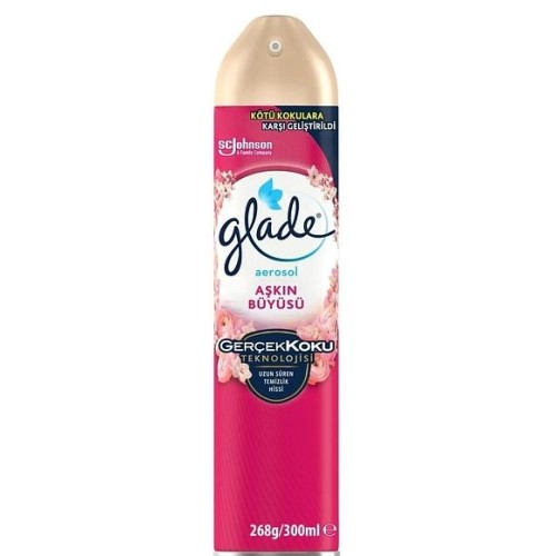 Glade Hava Temizleyici Aerosol Oda Kokusu Sprey Aşkın Büyüsü 300 ml
