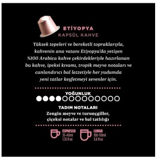 Kahve Dünyası Espresso Kapsül Tanışma Paketi 40 Kapsül