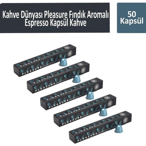 Kahve Dünyası Fındık Aromalı Kapsül Kahve 10 lu x 5 Adet