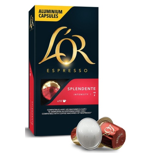 Lor Splendente Intensity 07 Nespresso Uyumlu Kapsül Kahve 10 lu