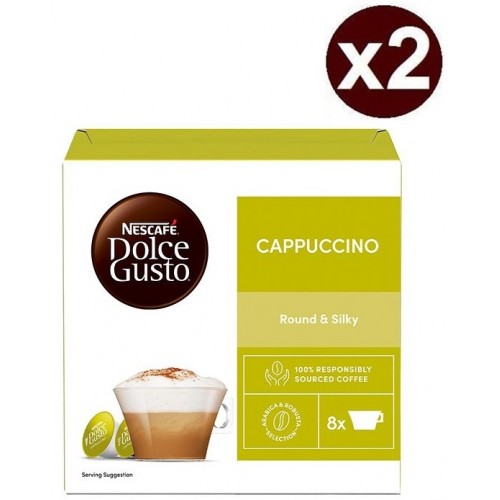 Nescafe Dolce Gusto Coffee Cappuccino 16 Kapsül x 2 Adet