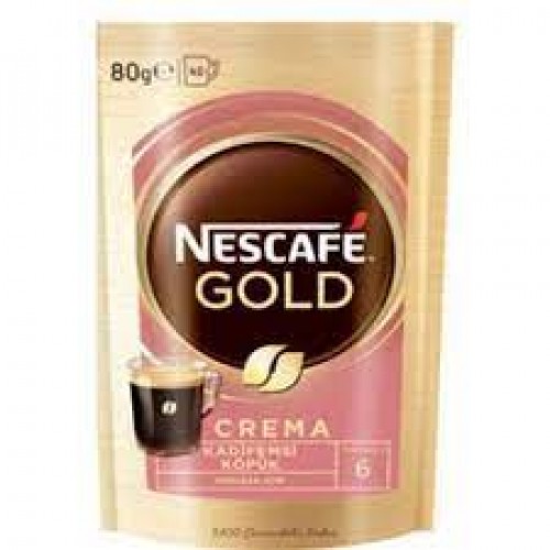 Nescafe Gold Crema Çözünebilir Kahve Yeni Paket Özel Seri 80 gr