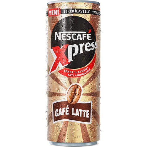 Nescafe Xpress Şekersiz Latte 250 ml