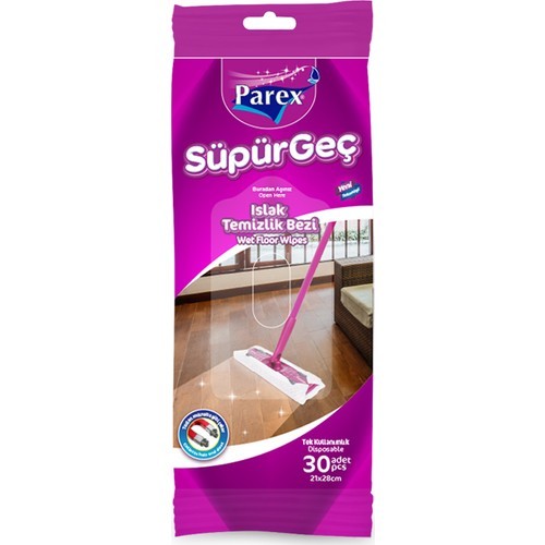 Parex Süpürgeç Islak Temizlik Bezi