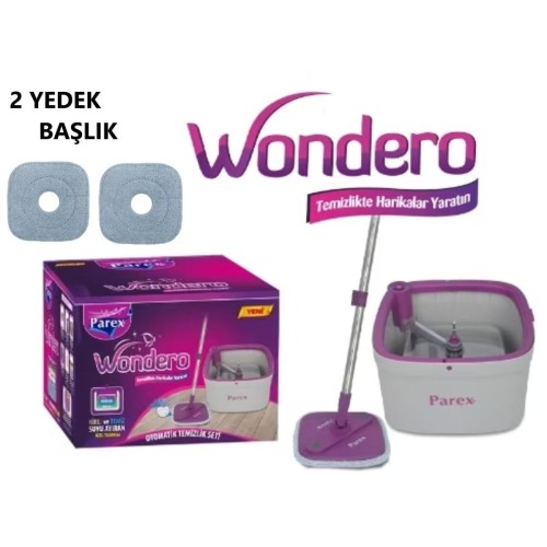 Parex Wondero Temizlik Seti + 2 Adet Yedek