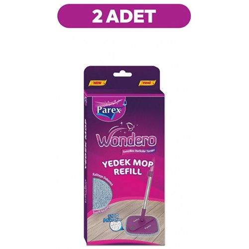 Parex Wondero Yedek Paspas Mop x 2 Adet Parex Wondero Yedek Paspas Mop x 2 Adet